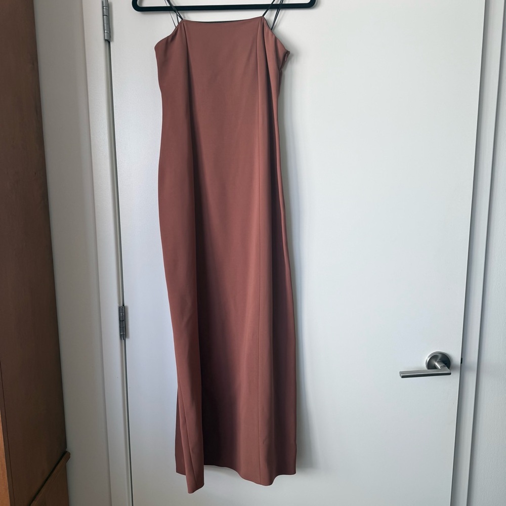 NWOT Zara Strapless Midi Dress